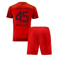 Bayern Munich Aleksandar Pavlovic #45 Replica Home Minikit 2024-25 Short Sleeve (+ pants)